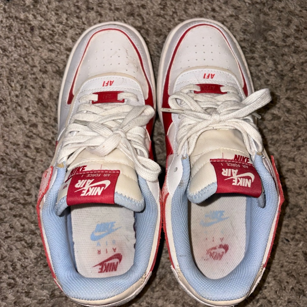 Nike Red, White, and Blue Sneakers